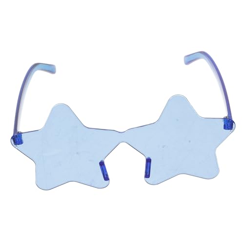 GLSTOY Sonnenbrille Randlos Sternform Partyzubehör Cosplay Requisiten Fotoaccessoires Für Silvester Geburtstag Urlaub GLSTOY Sonnenbrille Randlos Sternform Partyzubehör Cosplay Requisiten Fotoaccessoires Für Silvester Geburtstag Urlaub von GLSTOY