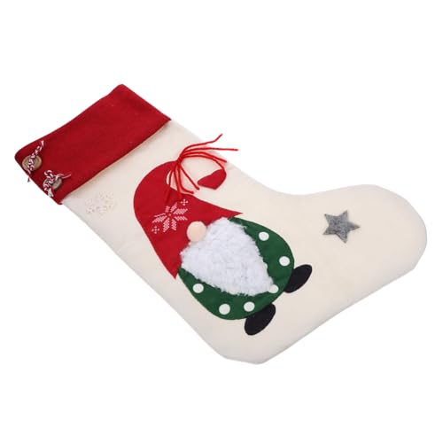 GLSTOY Weihnachtsgeschenktüte Weihnachtsfeier Schmuck Weihnachtsbaumstrumpf Dekorative Weihnachtssocke Geschenktüte Weihnachtsbaumgeschenktüte Weihnachtssüßigkeitensocke GLSTOY Weihnachtsgeschenktüte Weihnachtsfeier Schmuck Weihnachtsbaumstrumpf Dekorative Weihnachtssocke Geschenktüte Weihnachtsbaumgeschenktüte Weihnachtssüßigkeitensocke von GLSTOY