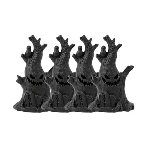 4PCS Halloween Geisterbaum Led Glow Geisterlichter Schreckliche Atmosphäre Home Decoration Party Supplies Geschenke von GLSZNQO