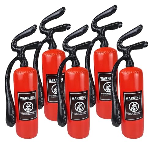 Aufblasbarer Feuerlöscher, Spielzeug, Feuerlöscher, Ballon, kleiner Feuerwehrmann, Gastgeschenke, aufblasbares Spielzeug, Feuerwehrauto, Geburtstagsparty-Dekoration Aufblasbarer Feuerlöscher, Spielzeug, Feuerlöscher, Ballon, kleiner Feuerwehrmann, Gastgeschenke, aufblasbares Spielzeug, Feuerwehrauto, Geburtstagsparty-Dekoration von GLSZNQO