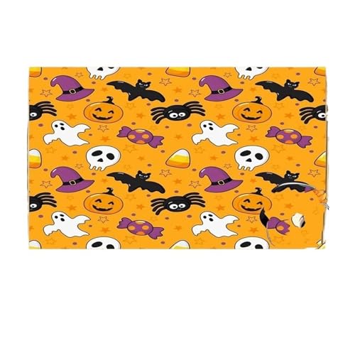 GLSZNQO Bunte Schädel Muster Hintergrund Tuch Hängen Tuch Schlafzimmer Nacht Dekorative Wand Tuch Vermietung Schlafsaal Tapisserie(4) von GLSZNQO