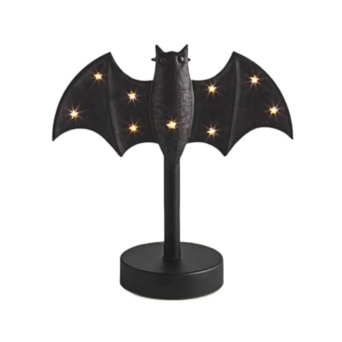 GLSZNQO Großer Twinkle Bat Kerzenständer Halloween Kandelaber Mittelstück mit Led Twinkle Light Tischdekoration Tischdekoration GLSZNQO Großer Twinkle Bat Kerzenständer Halloween Kandelaber Mittelstück mit Led Twinkle Light Tischdekoration Tischdekoration von GLSZNQO