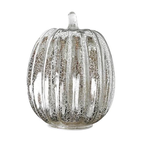 GLSZNQO Kürbis-Halloween-Dekorationen, Feiertagsdekorationen(Silver Tall Pumpkin) von GLSZNQO