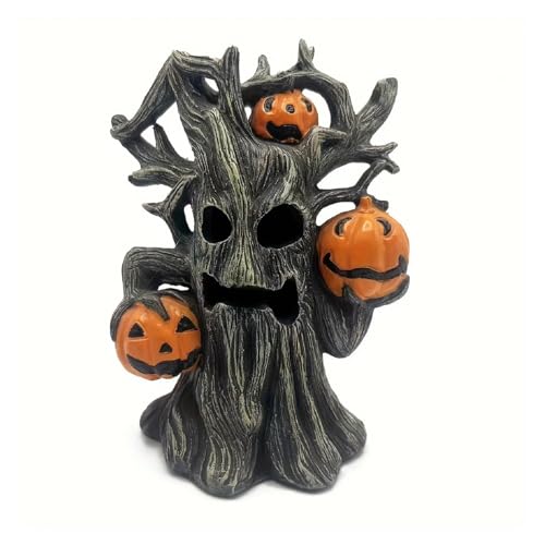 Halloween Animatronic Gruseliges Gesicht Spinne Bewegungsaktivierte leuchtende Augen Soundsteuerung Gruselig Gehende Spukhaus Requisite Dekoration(B) von GLSZNQO