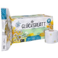 GLÜCKSBLATT Toilettenpapier Kamille 3-lagig, 16 Rollen von GLÜCKSBLATT