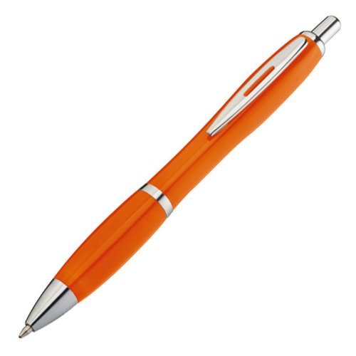 GM Kugelschreiber in der trendigen Farbe Orange - diverse Stückzahlen im Set - 10, 20 oder 50 Stück/Druckkugelschreiber/Kugelschreiberset (50) + GM-IT Kugelschreiber von GM