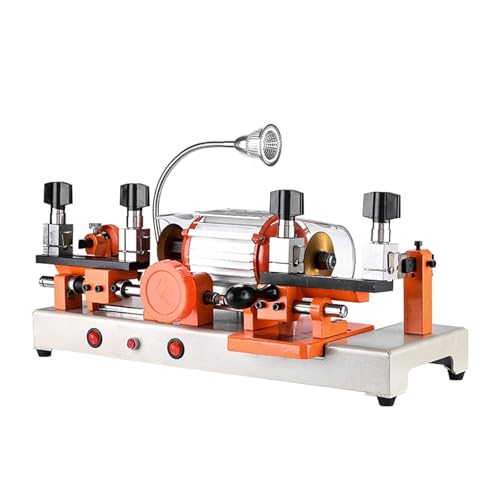 GMBAYUE Schlüsselmaschine Horizontaler, Doppelkopf-Schlüsselkopiermaschine, Multifunktionaler Schlüsselkopierer zum Kopieren von Haustür- und Autoschlüsseln GMBAYUE Schlüsselmaschine Horizontaler, Doppelkopf-Schlüsselkopiermaschine, Multifunktionaler Schlüsselkopierer zum Kopieren von Haustür- und Autoschlüsseln von GMBAYUE
