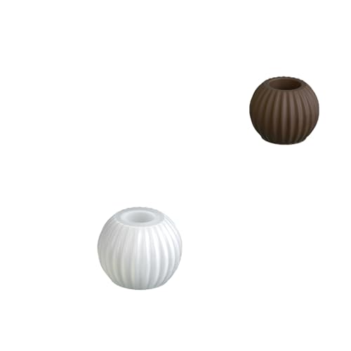 (2-Teiliger) Silikonform Set Für Blumenpot Candlesticks Hare Und Seifen Heimdekoration (120 Chars) von GMBYLBY