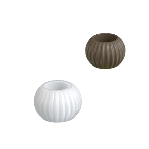 (2-Teiliger) Silikonform Set Für Blumenpot Candlesticks Hare Und Seifen Heimdekoration (120 Chars) von GMBYLBY