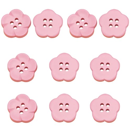 10 PCs Blumenformknöpfe 4 Löcher Farbenfrohe Nähharz Zum Nähen Von Handwerksprojekten 10 PCs Blumenformknöpfe 4 Löcher Farbenfrohe Nähharz Zum Nähen Von Handwerksprojekten von GMBYLBY