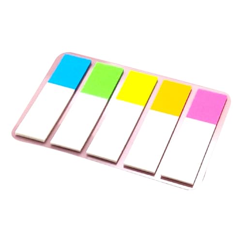 1000 Backblätter Farbige Pet Label Repositionierbares Be Bechuchsitzenmarker Für Binder Journal Journal Planer Datei Ordner AufKleber von GMBYLBY