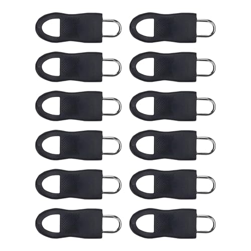 12 Pcs Reißverschlüsse Ziehen Ersatz Abnehmbare Reißverschlüsse Ziehen Reparaturset Für Kleidungsgepäck Stiefel Jeans Geldbeutel Rucksäcke 12 Pcs Reißverschlüsse Ziehen Ersatz Abnehmbare Reißverschlüsse Ziehen Reparaturset Für Kleidungsgepäck Stiefel Jeans Geldbeutel Rucksäcke von GMBYLBY