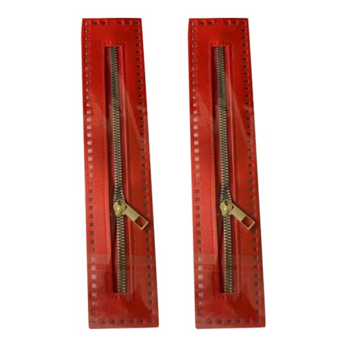 2 Reißverschlüsse zum Nähen, geschlossenes Ende, Metallschieber, Ledertasche, Handtasche, Geldbörse, Geldbörse von GMBYLBY