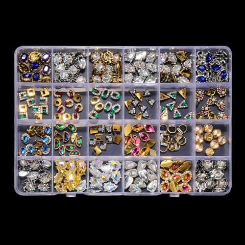 24-Grid Nagel Art Charms Nagel Zauber Für Multi Shape Edelsteine Art Dekoration Maniküre Accessoires Dekorationen Cartoon Tierkreuz Perlen Edelsteine 24-Grid Nagel Art Charms Nagel Zauber Für Multi Shape Edelsteine Art Dekoration Maniküre Accessoires Dekorationen Cartoon Tierkreuz Perlen Edelsteine von GMBYLBY
