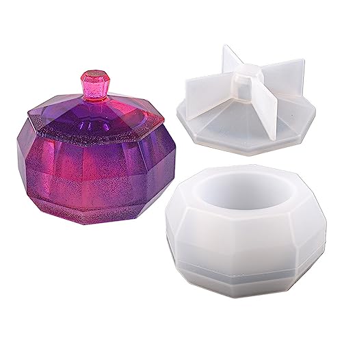 2xdiy Silikonform Für Achtseitige Aufbewahrungskoffer Oktagonform Storage Flasche Epoxidharz Schimmelponse 2xdiy Silikonform Für Achtseitige Aufbewahrungskoffer Oktagonform Storage Flasche Epoxidharz Schimmelponse von GMBYLBY