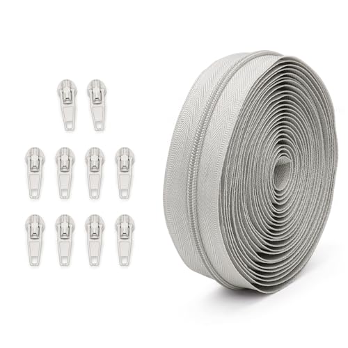 #3 Nylon-Spiralreißverschlüsse, Reißverschlüsse, Reparaturset, Näh-Reißverschlüsse, Bastelzubehör für Taschen und Bastelarbeiten von GMBYLBY