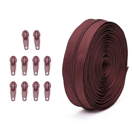 #3 Nylon-Spiralreißverschlüsse, Reißverschlüsse, Reparaturset, Näh-Reißverschlüsse, Bastelzubehör für Taschen und Bastelarbeiten #3 Nylon-Spiralreißverschlüsse, Reißverschlüsse, Reparaturset, Näh-Reißverschlüsse, Bastelzubehör für Taschen und Bastelarbeiten von GMBYLBY