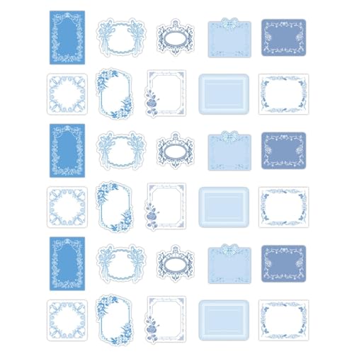 30 Blatt Rahmen-Notizblöcke, Retro-Memoblock, ästhetische Notizen, Nachrichten, Papier, Schule, Bürobedarf für 30 Blatt Rahmen-Notizblöcke, Retro-Memoblock, ästhetische Notizen, Nachrichten, Papier, Schule, Bürobedarf für von GMBYLBY