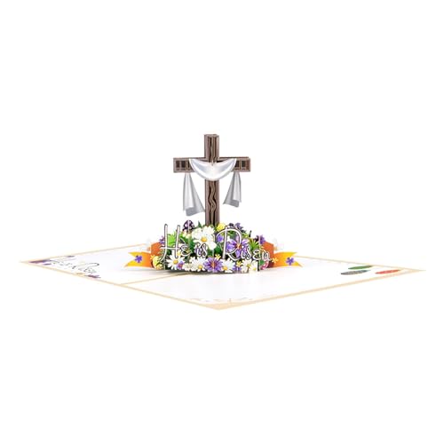 3D-Festivalkarte, 15,2 x 20,3 cm, für Erwachsene und Kinder, 3D-Grußkarte mit Umschlag von GMBYLBY