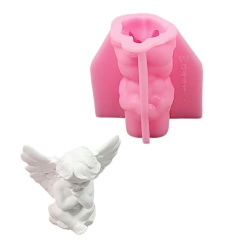 3D-Silikonformen, Engelsform, Ornament, Epoxidharz, Gips, Formen zur Herstellung von GMBYLBY