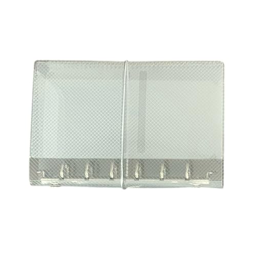 A 6/A 7 Notizbucheinband, transparent, Ordner, Ordner, Sichtbuch, dreifach gefaltet, für den täglichen Gebrauch, transparenter Notizbuch, dreifach gefaltet von GMBYLBY