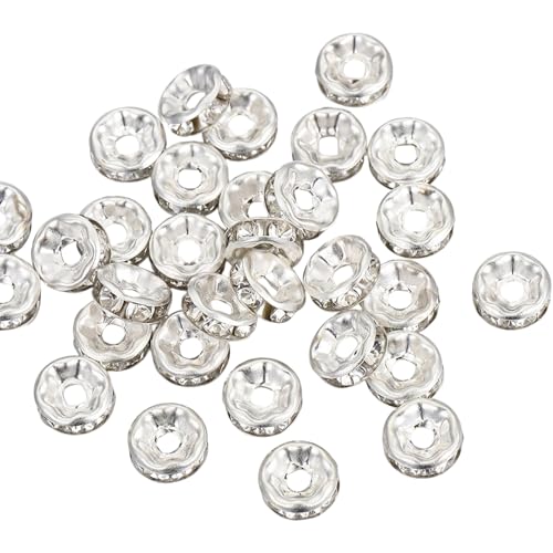 Abstandshalter für Armbänder und Halsketten, 8 mm, lose Perlen, Abstandshalter für Armbänder und Halsketten in Schmuck Abstandshalter für Armbänder und Halsketten, 8 mm, lose Perlen, Abstandshalter für Armbänder und Halsketten in Schmuck von GMBYLBY