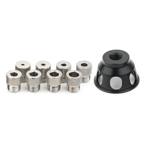 Aluminium Hole Puncher Locator Jig Hole Opener Holzbearbeitungswerkzeuge Puncher Gerade Abgewinkelte Bohranleitung Scharnier von GMBYLBY