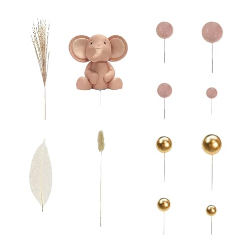 Baby Elefant Tortenaufsatz-Set zum Backen Dekorationen Luftballons Kuchenzubehör für Geburtstage und Hochzeitsfeiern Baby Elefant Tortenaufsatz-Set zum Backen Dekorationen Luftballons Kuchenzubehör für Geburtstage und Hochzeitsfeiern von GMBYLBY