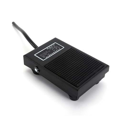 Bequemer Fuß Kontrollierter Mechanismus Aluminium Robuste Builds Für Nähen Von Aufgaben Überströme Sicherheitsinstrument Aluminium Fußsteuerungsschalter von GMBYLBY