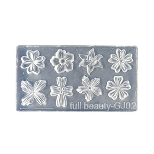 Blumennägel, Kunst, Silikon, handgefertigt, Schnitzformen, Epoxidharz, Form für Ohrringe, Schmuckherstellung Blumennägel, Kunst, Silikon, handgefertigt, Schnitzformen, Epoxidharz, Form für Ohrringe, Schmuckherstellung von GMBYLBY