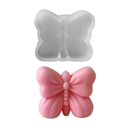 Bowknot Silikonform Schleife Geformte Kerzenformen Ornament Plasters Guss Epoxidharz von GMBYLBY