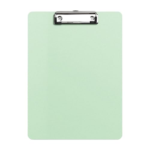 Clipboard 12 x 8,8 Zoll für Notizen, Dokumententasche, mit Haken zum Aufhängen, für Schule, Meetings, Klassenzimmer, Cafe, Restaurante, Mehrzweck-Schreiben, für Dokumente von GMBYLBY