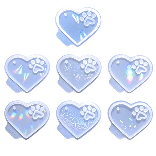 Creative Heart Dogs Klauen Designs Silikonform Tragbares Accessoire Für Handwerksliebhaber Heimdekorationsprojekte Creative Heart Dogs Klauen Designs Silikonform Tragbares Accessoire Für Handwerksliebhaber Heimdekorationsprojekte von GMBYLBY