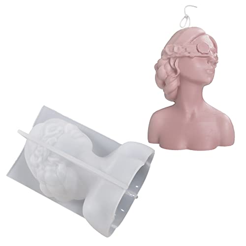 Europäischer Charakter Blindbund Gefaltetes Mädchen Gips Porträt Mit Rosen Geschlossene Augen Skulptur Duft Kerzeepoxid Silikonform Oramente Formen Für Epoxidharz Europäischer Charakter Blindbund Gefaltetes Mädchen Gips Porträt Mit Rosen Geschlossene Augen Skulptur Duft Kerzeepoxid Silikonform Oramente Formen Für Epoxidharz von GMBYLBY