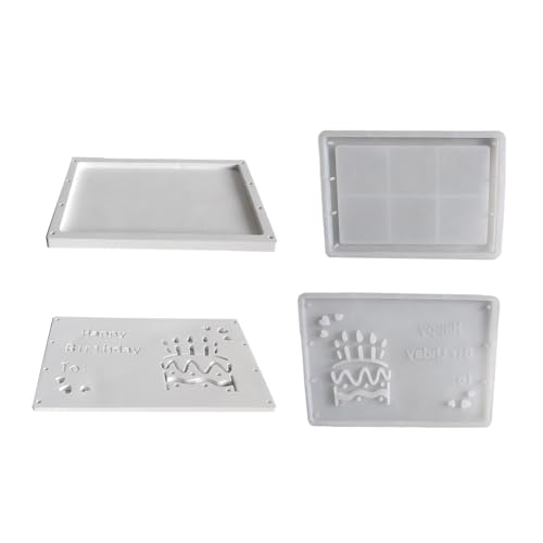 Flexible Silikonform Set Für Kreative Geburtstagsgeschenkbox Klare Textur Und Feine Cash Box Epoxidharzform Flexible Silikonform Set Für Kreative Geburtstagsgeschenkbox Klare Textur Und Feine Cash Box Epoxidharzform von GMBYLBY