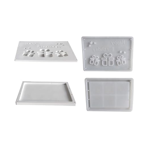 Flexible Silikonform Set Für Kreative Geburtstagsgeschenkbox Klare Textur Und Feine Cash Box Epoxidharzform Flexible Silikonform Set Für Kreative Geburtstagsgeschenkbox Klare Textur Und Feine Cash Box Epoxidharzform von GMBYLBY