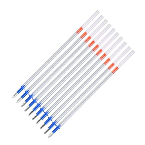 GMBYLBY 100 x Mercury-Silver nachfüllbare silberne Stoffmarker, radierbare Stoffstifte, Nachfüllungen für Leder, Jeans, Stickstoff von GMBYLBY