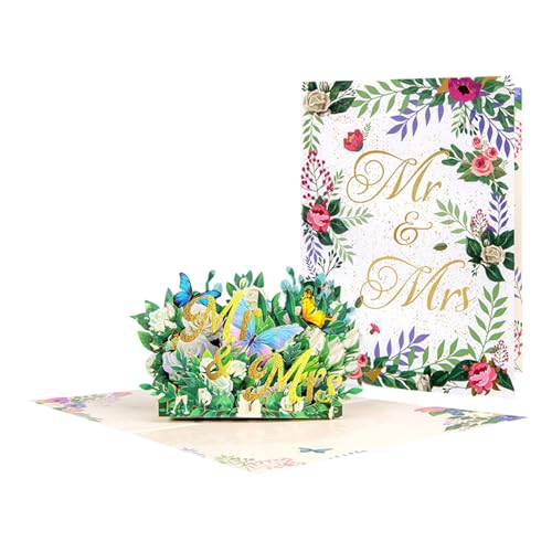 GMBYLBY 3D Popup Blessing Card Handgefertigte Valentinstag Grußkarte Mit Umschlag Faltbarer Papier Jubiläum Einladungskarte GMBYLBY 3D Popup Blessing Card Handgefertigte Valentinstag Grußkarte Mit Umschlag Faltbarer Papier Jubiläum Einladungskarte von GMBYLBY