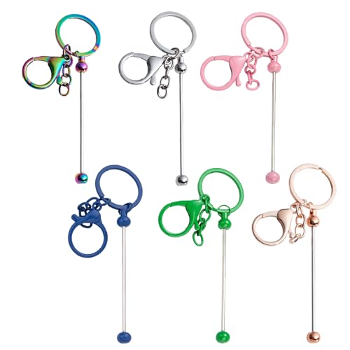 GMBYLBY 6pcs Farbenfrohe Perlenketten Weihnachtsstrumpffüllgeschenk Für Kindertasche Charme GMBYLBY 6pcs Farbenfrohe Perlenketten Weihnachtsstrumpffüllgeschenk Für Kindertasche Charme von GMBYLBY
