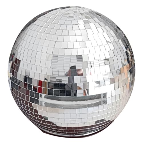 GMBYLBY Discos Helm-Hut, auffällig, reflektierend, silberfarben, Party-Zubehör für festliche Zusammenkünfte von GMBYLBY