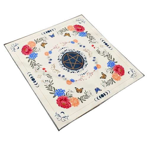 GMBYLBY Divinationen Tischdecke Augenmondmuster Astrologie Tarotkarte Tischdecke Altars Stoff Göttlichkeit Brettspiel Accessoire von GMBYLBY
