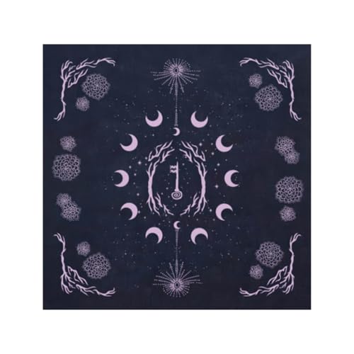 GMBYLBY Divinations Tischdecke, Kartenmatten, Tischdecken, astrologische Orakel, Tarots, Stoff, Altäre, Brett von GMBYLBY