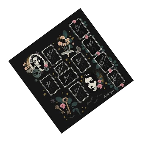 GMBYLBY Divinations Tischdecke Lesekarte Astrologys Tarotkarten Tischdecke Altars Stoff Göttlichkeit Brettspielzubehör GMBYLBY Divinations Tischdecke Lesekarte Astrologys Tarotkarten Tischdecke Altars Stoff Göttlichkeit Brettspielzubehör von GMBYLBY