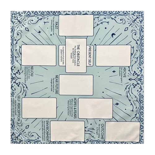 GMBYLBY Divinations Tischdecke Lesekarte Astrologys Tarotkarten Tischdecke Altars Stoff Göttlichkeit Brettspielzubehör GMBYLBY Divinations Tischdecke Lesekarte Astrologys Tarotkarten Tischdecke Altars Stoff Göttlichkeit Brettspielzubehör von GMBYLBY