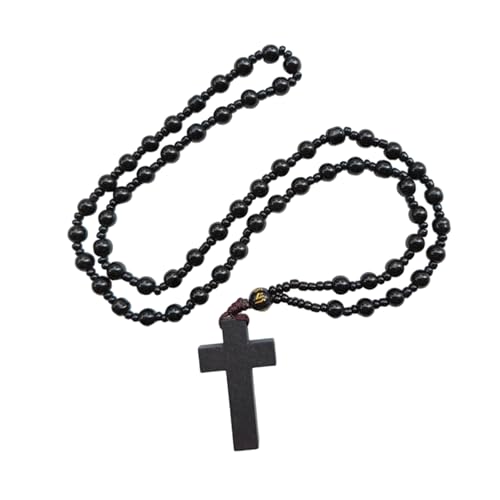 GMBYLBY Elegante Handgefertigte Glasperle Rosenkranz Halskette Für Christliche Komfortable Religiöse Accessoire Girl Geschenk GMBYLBY Elegante Handgefertigte Glasperle Rosenkranz Halskette Für Christliche Komfortable Religiöse Accessoire Girl Geschenk von GMBYLBY