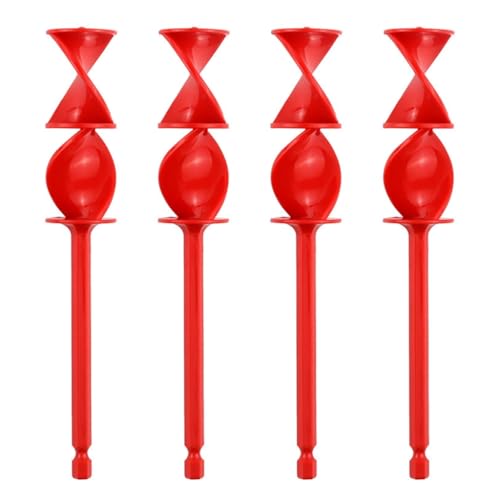 GMBYLBY Epoxidharz-Mischer, Helix-Farbbohrer-Aufsatz, 4 Stück, gleichmäßig fließender Rührer GMBYLBY Epoxidharz-Mischer, Helix-Farbbohrer-Aufsatz, 4 Stück, gleichmäßig fließender Rührer von GMBYLBY