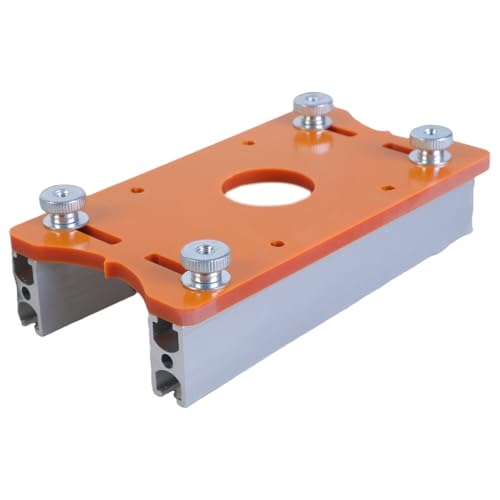 GMBYLBY Holzfräser-Basis, 2-in-1-Handflächen, Aluminium, präzises Schlitzen zum Anfasen, Nuten und Veredeln GMBYLBY Holzfräser-Basis, 2-in-1-Handflächen, Aluminium, präzises Schlitzen zum Anfasen, Nuten und Veredeln von GMBYLBY