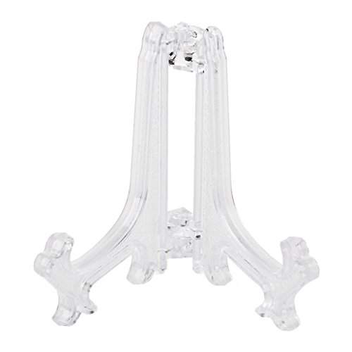 GMBYLBY Münzständer, transparent, klein, Kartenhalter, für Sammelkarten, Wettbewerb, Abzeichen, Staffelei von GMBYLBY