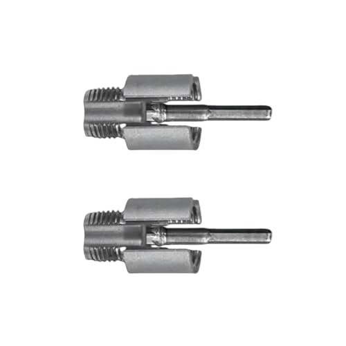 GMBYLBY Rohrgewindeschneider-Set, 1,27 cm, 1,9 cm, Doppelzweck, internes und externes Werkzeug für Sanitär-Wartung und elektrische Bohrmaschine, Innen-/Außenrohreinfädler-Set von GMBYLBY