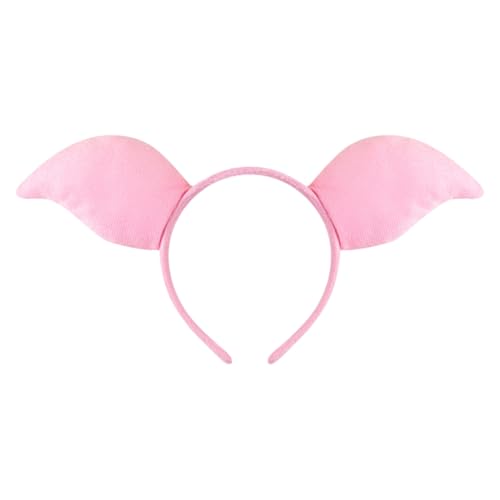 GMBYLBY Schweineohren, Stirnbänder, Maskeraden, Karneval, Kopfbedeckung, Bühnenauftritte, Haarreifen für Kinder und Erwachsene von GMBYLBY